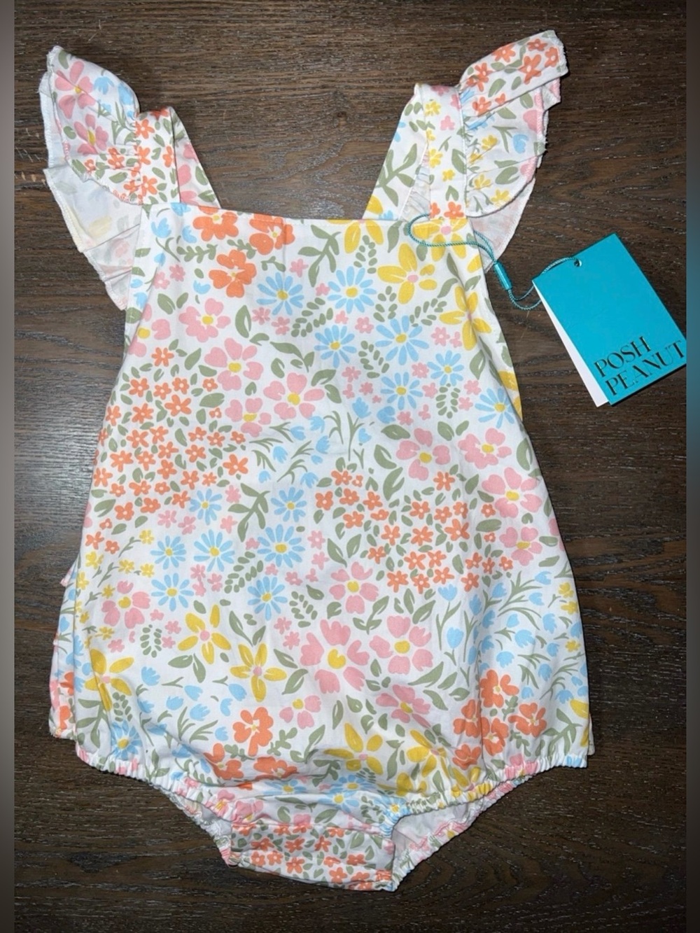Posh Peanut Zenni Bubble Romper 2T NWT